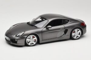 Porsche Cayman 981 S Gris Minichamps 1:18 WAP0210070D Métal