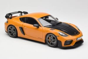 Porsche Cayman GT4 RS 982 Weissach Package Bahama Yellow Norev 1:18 187252 Métal — image 6 sur 8