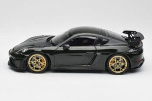 Porsche Cayman GT4 RS 982 Weissach Package Brewster Green Norev 1:18 187250 Métal — image 4 sur 8