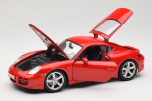 Porsche Cayman S 987.2 Rouge Maisto 1:18 31122 Métal — image 2 sur 8