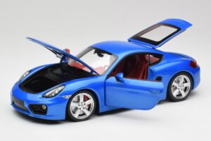 Porsche Cayman 981 S Aqua Bleu Métallique Minichamps 1:18 110062221 Métal — image 2 sur 8