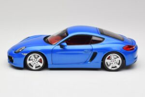 Porsche Cayman 981 S Aqua Bleu Métallique Minichamps 1:18 110062221 Métal — image 4 sur 8
