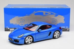 Porsche Cayman 981 S Aqua Bleu Métallique Minichamps 1:18 110062221 Métal — image 8 sur 8