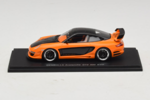 Porsche Gemballa Avalanche GT2 600 EVO 997 Orange Spark 1:43 S0718 Résine