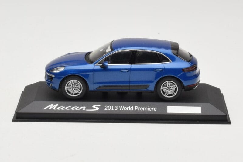 Porsche Macan 95B S Bleu World Premiere Minichamps 1:43 WAP0201550E Métal