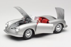 Porsche No. 1 356 Roadster Fish Argent Maisto 1:18 31853 Métal — image 2 sur 8
