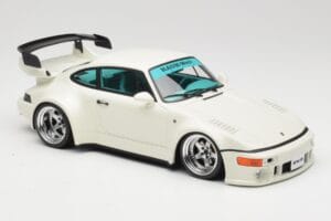 Porsche RWB 911 964 Flat Nose Grand Prix White GT Spirit 1:18 GT506 Résine — image 4 sur 6