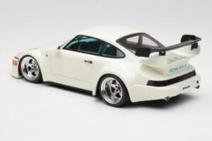 Porsche RWB 911 964 Flat Nose Grand Prix White GT Spirit 1:18 GT506 Résine — image 5 sur 6