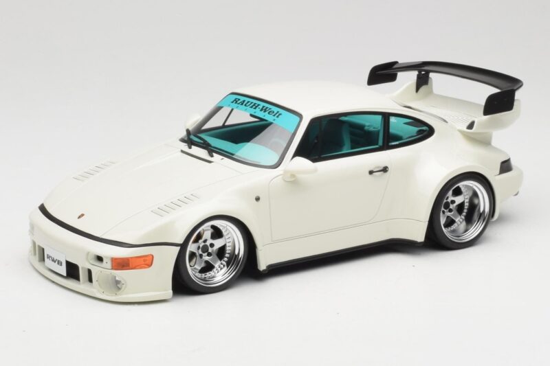 Porsche RWB 911 964 Flat Nose Grand Prix White GT Spirit 1:18 GT506 Résine