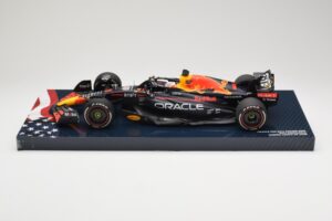 Red Bull Racing RB18 #1 M. Verstappen Winner Austin GP 2022 Minichamps 1:18 113222901 Métal