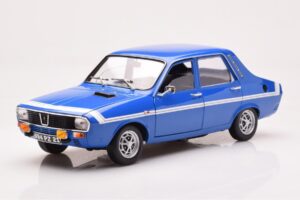 Renault 12 Gordini Sans Pare-chocs Bleu de France Norev 1:18 185248 Métal