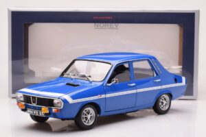 Renault 12 Gordini Sans Pare-chocs Bleu de France Norev 1:18 185248 Métal — image 8 sur 8
