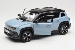 Renault 4 E-Tech Electric Cloud Blue Norev 1:18 185521 Métal — image 2 sur 8