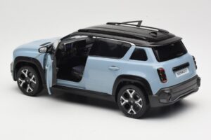 Renault 4 E-Tech Electric Cloud Blue Norev 1:18 185521 Métal — image 5 sur 8