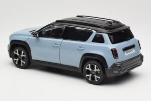 Renault 4 E-Tech Electric Cloud Blue Norev 1:18 185521 Métal — image 7 sur 8