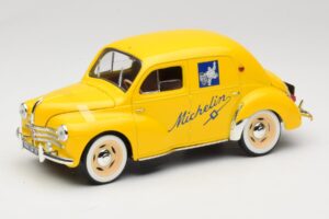 Renault 4CV Michelin Yellow Solido 1:18 82002 Métal