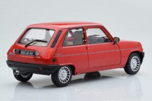 Renault 5 Alpine Turbo Rouge Norev 1:18 185243 Métal — image 4 sur 8