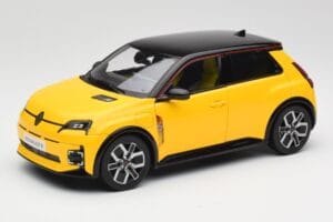 Renault 5 E-Tech Pop Jaune & Noir Norev 1:18 185500 Métal