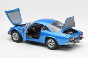 Alpine A110 1600 SC Bleu Kyosho 1:18 08482BL Métal — image 5 sur 8
