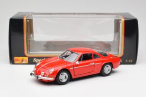 Alpine A110 1600S Rouge Maisto 1:18 50322 Métal — image 8 sur 8