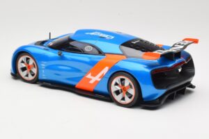 Alpine A110-50 Bleu & Orange Norev 1:18 185147 Métal — image 5 sur 6