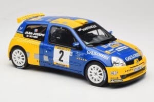 Renault Clio II S1600 #2 S. Joseph Jean / J. Boyere Barum Rally 2004 Otto 1:18 OT1152 Résine — image 4 sur 6