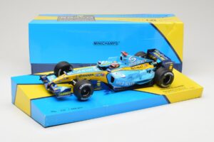 Renault R25 #5 F. Alonso Brazilian GP F1 World Champion 2005 Minichamps 1:18 147051705-R1 Métal — image 8 sur 8