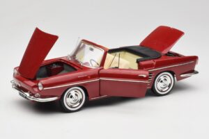 Renault Floride Cabriolet Rouge Norev 1:18 185175 Métal — image 2 sur 8