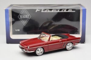 Renault Floride Cabriolet Rouge Norev 1:18 185175 Métal — image 8 sur 8