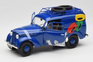 Renault Juvaquatre Michelin Blue Solido 1:18 82008 Métal — image 2 sur 8