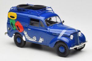 Renault Juvaquatre Michelin Blue Solido 1:18 82008 Métal — image 5 sur 8
