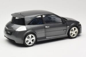 Renault Megane Mk2 RS Vampire Grey Norev 1:18 185101 Métal — image 3 sur 8