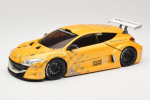 Renault Megane Trophy Showcar Jaune Eurocup Megane Trophy 2011 Norev 1:18 185109 Métal