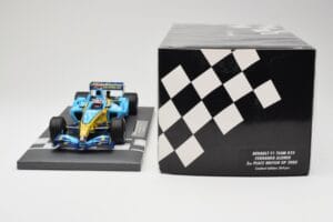 Renault R25 #5 F. Alonso 2nd Place British GP 2005 Minichamps 1:18 117051105 Métal — image 6 sur 6