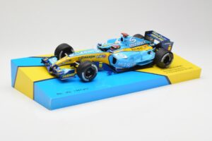 Renault R25 #5 F. Alonso 2nd Place British GP 2005 Minichamps 1:18 147051105 Métal — image 2 sur 6