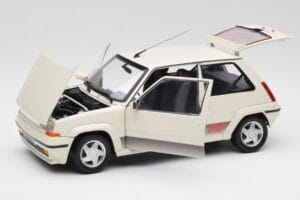 Renault Super 5 GT Turbo Phase 2 Blanc Nacré Norev 1:18 185206 Métal — image 2 sur 8