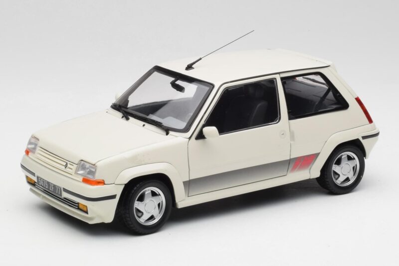 Renault Super 5 GT Turbo Phase 2 Blanc Nacré Norev 1:18 185206 Métal