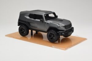 Rezvani Tank Matte Gris DNA 1:18 DNA000009 Métal — image 4 sur 6