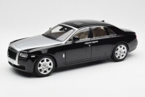 Rolls-Royce Ghost Noir & Argent Kyosho 1:18 008802BKS2 Métal