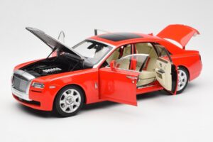 Rolls-Royce Ghost Rouge & Argent Kyosho 1:18 008802RS Métal — image 2 sur 8