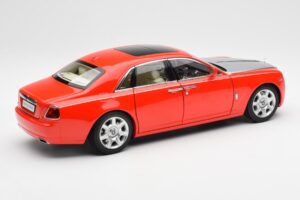 Rolls-Royce Ghost Rouge & Argent Kyosho 1:18 008802RS Métal — image 3 sur 8