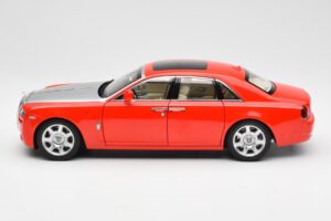 Rolls-Royce Ghost Rouge & Argent Kyosho 1:18 008802RS Métal — image 4 sur 8