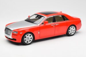 Rolls-Royce Ghost Rouge & Argent Kyosho 1:18 008802RS Métal