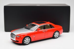 Rolls-Royce Ghost Rouge & Argent Kyosho 1:18 008802RS Métal — image 8 sur 8