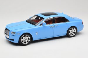 Rolls-Royce Ghost Series I Bleu Clair Kyosho 1:18 08802LB Métal