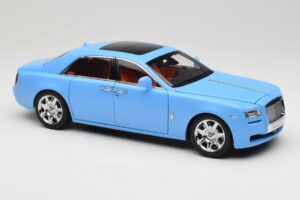 Rolls-Royce Ghost Series I Bleu Clair Kyosho 1:18 08802LB Métal — image 6 sur 8