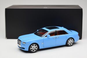 Rolls-Royce Ghost Series I Bleu Clair Kyosho 1:18 08802LB Métal — image 8 sur 8