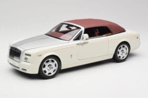 Rolls-Royce Phantom Drophead Coupe English Blanc Kyosho 1:18 08871EW2 Métal — image 3 sur 10