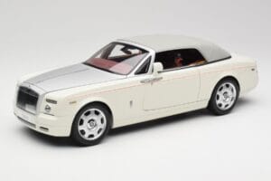 Rolls-Royce Phantom Drophead Coupe English Blanc Kyosho 1:18 08871EW2 Métal — image 4 sur 10