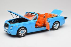 Rolls-Royce Phantom Drophead Coupe Powder Bleu Kyosho 1:18 08871BL Métal — image 2 sur 10